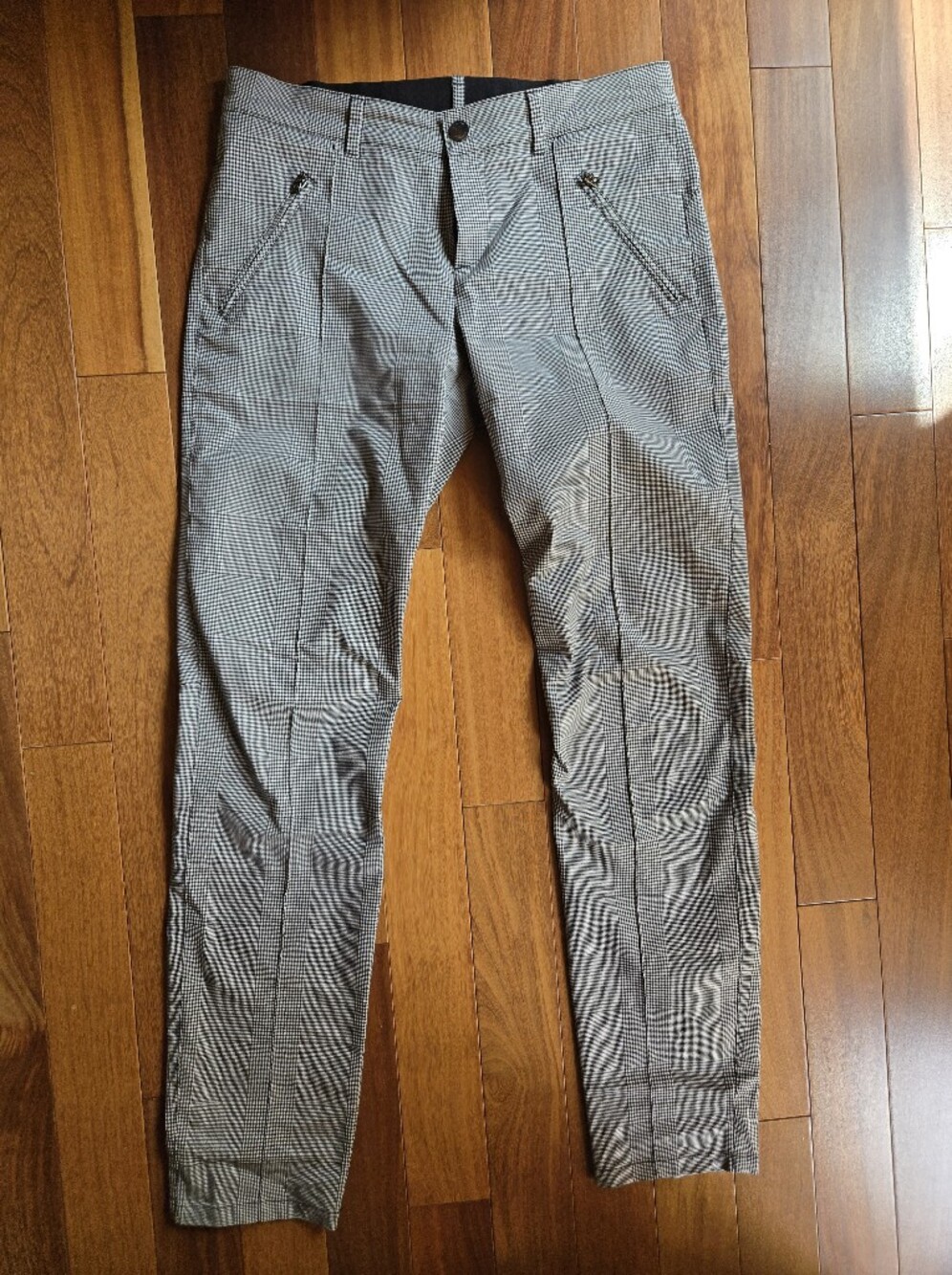 Bogner FIRE+ICE US6 Golf Pants Black White Plaid